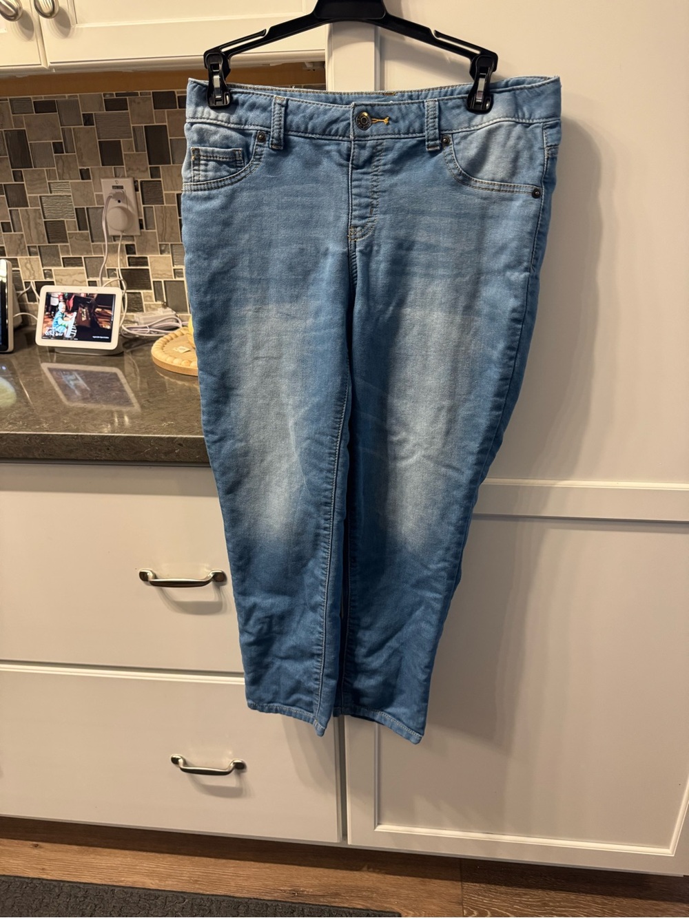 Cat & Jack Light Blue Super Skinny Denim Jeggings